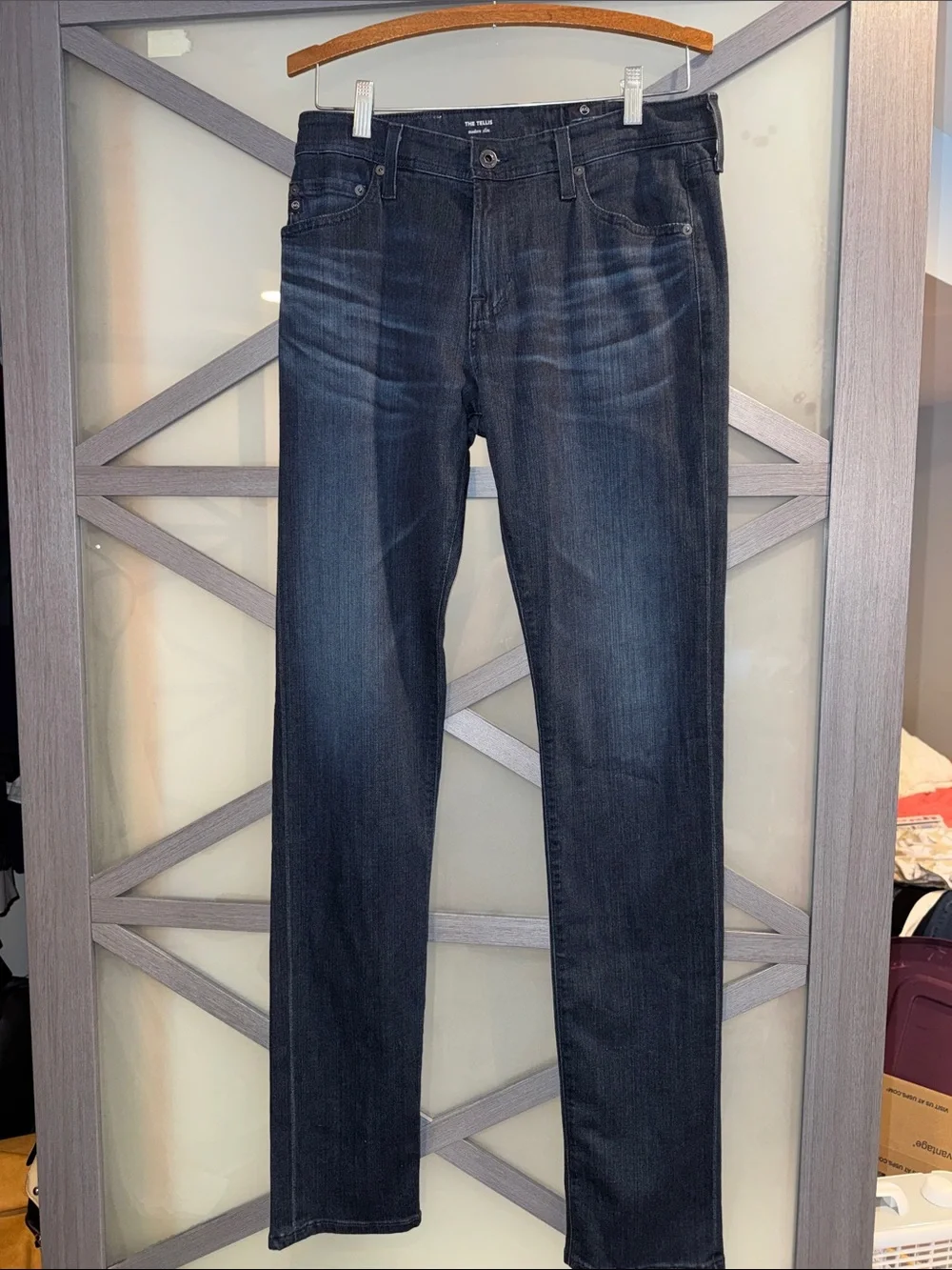 AG Adriano Goldschmied The Tellis Jeans Men’s 30x34 Modern Slim Dark Wash